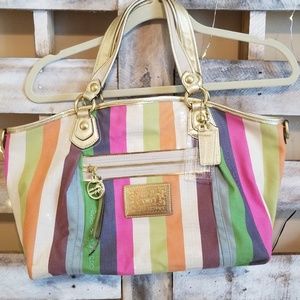 Like New Coach Poppy Collection